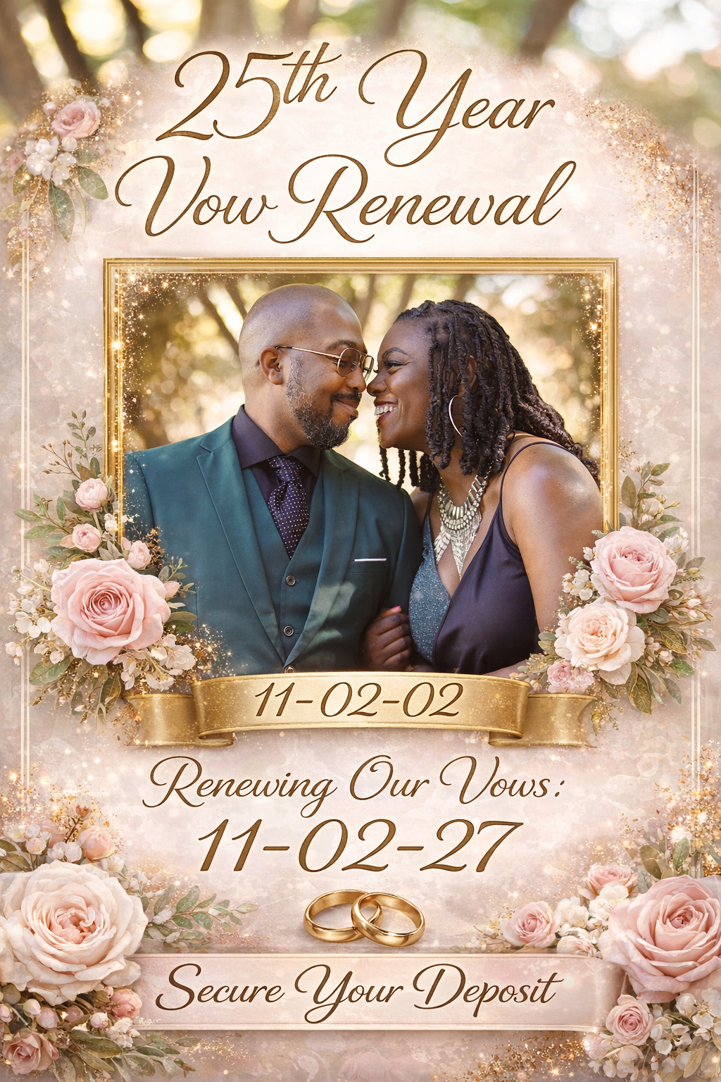 Sumpter's Vow Renewal Non-Refundable Deposit